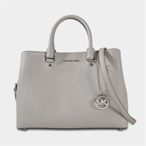 grey michael kors bag|michael kors grey bag large.